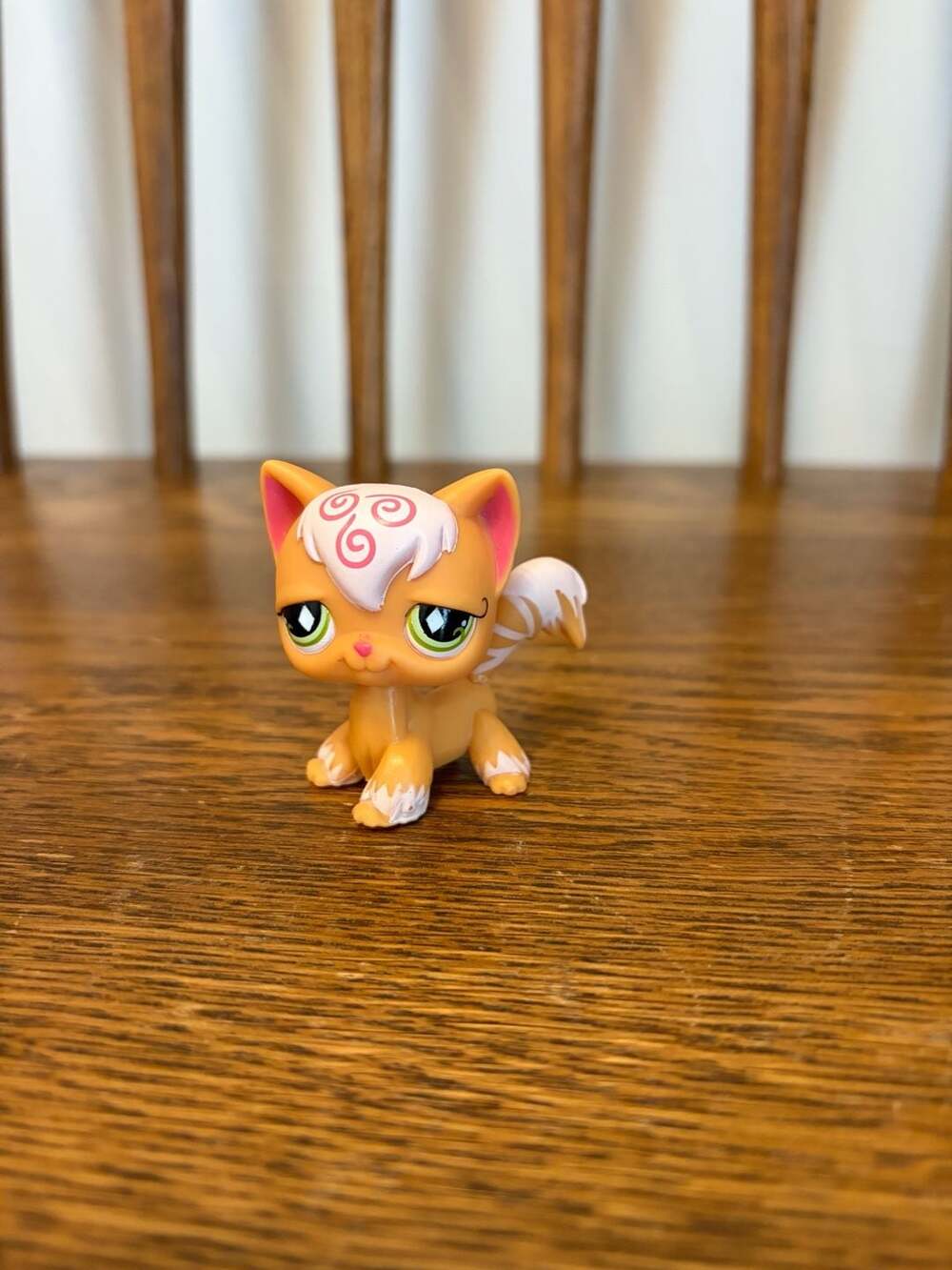 Hasbro Littlest Pet Shop Orange Cat Figurine